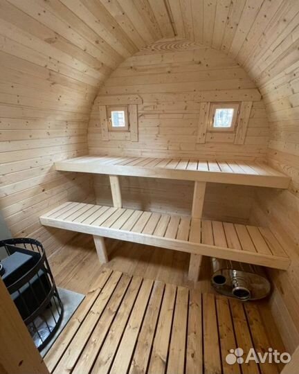 Баня 6 на 2.5 сосна