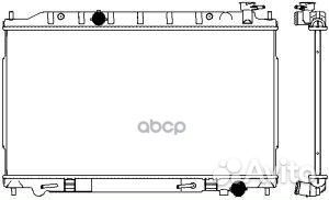 Радиатор охлаждения Nissan Teana 2.3/3.5i 03-08