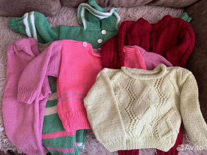 Вязаные детские вещи ручной работы