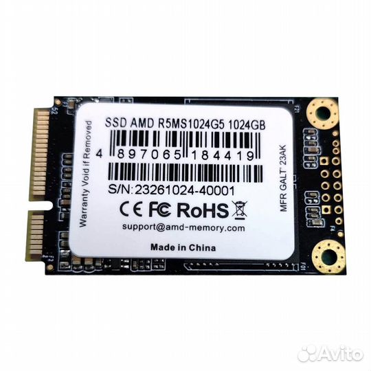 AMD Radeon Client SSD 1024GB msata 3D nand R5MS102