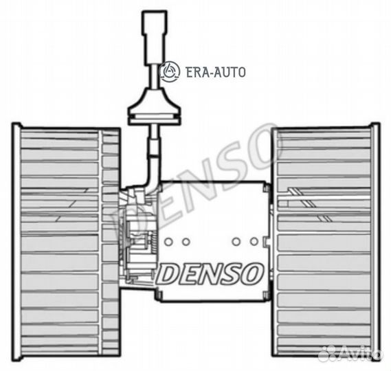 Denso DEA12001 Вентилятор обдува салона