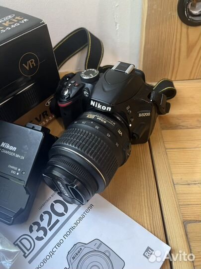 Фотоаппарат Nikon d3200 с объективом 18-55mm VR