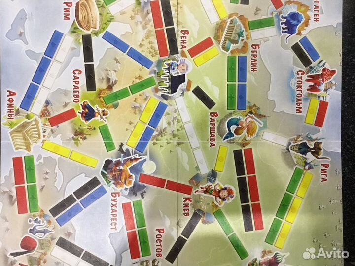 Игра Ticket to ride Junior (Билет на поезд)