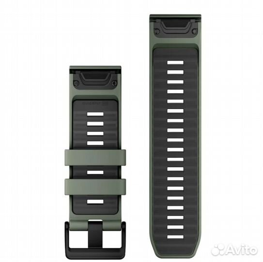 QuickFit 26 Watch Bands Willow/Graphite Silicone