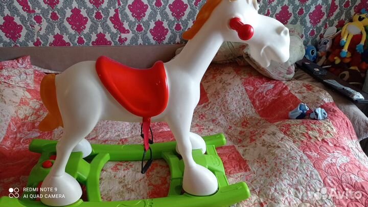 Лошадка качалка новая