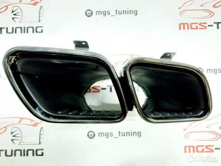 Насадки 63 AMG Black на Mercedes GLS-Class X167