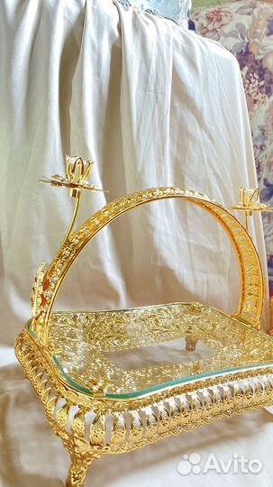 Фруктовница королевская новая в коробке