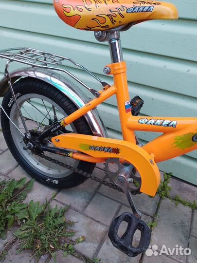 Велосипед детский на 14. Б/у