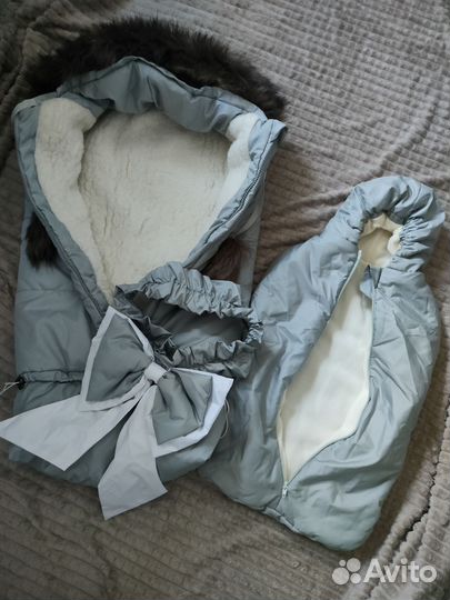 Зимний / осенний конверт для выписки и прогулок