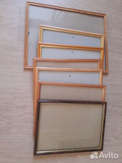 Рамки для фото и картин со стеклом