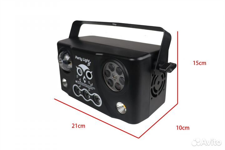 Светомузыка LED Dream Party 5в1 с пультом