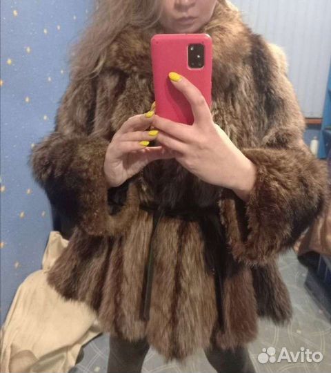 Шубка из енота