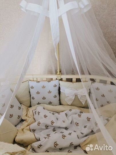 Бортики в детскую кроватку