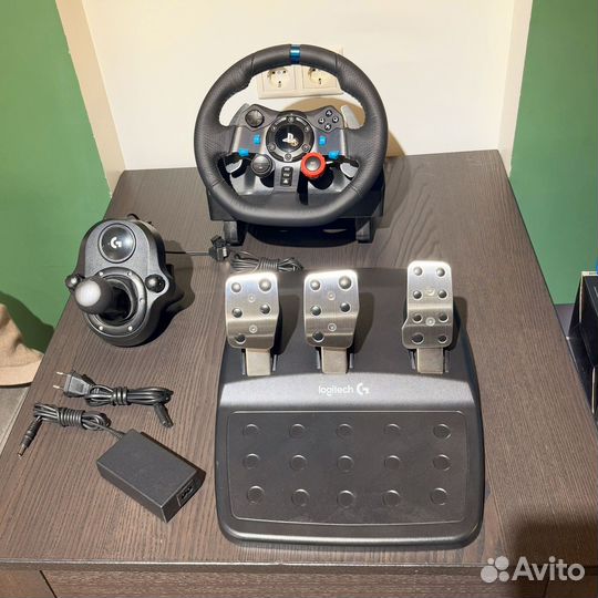 Руль logitech g29 + шифтер