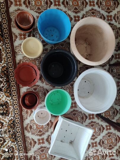 Горшки цветочные