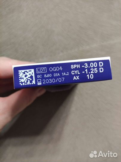 Линзы Adria Toric O2O2