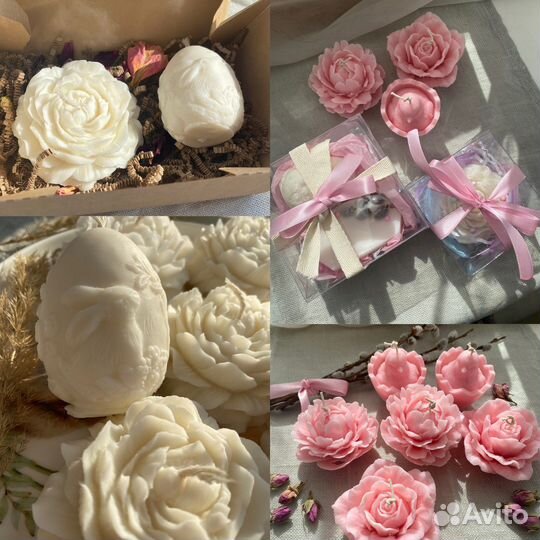 Пасхальные свечи в наборе