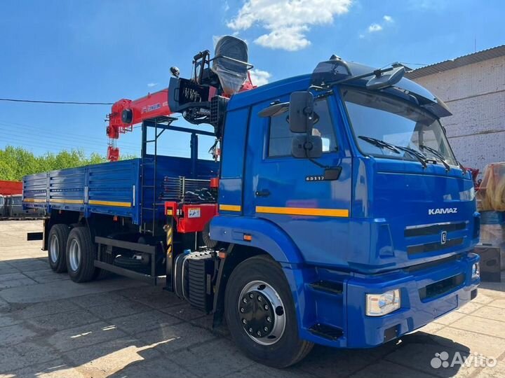 КамАЗ 65117-48 (А5) с КМУ, 2023