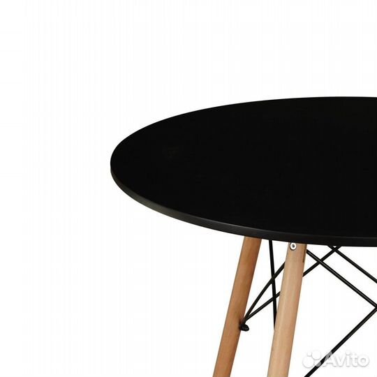 Стол LA Eames черный D100