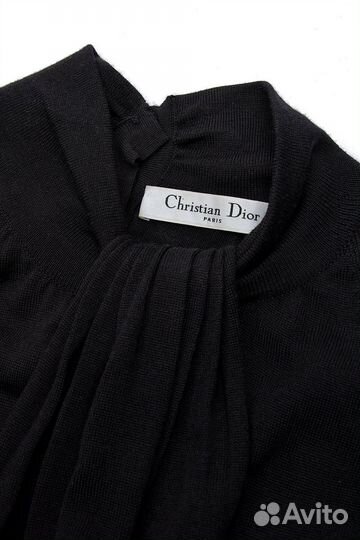 Платье вязаное Christian Dior