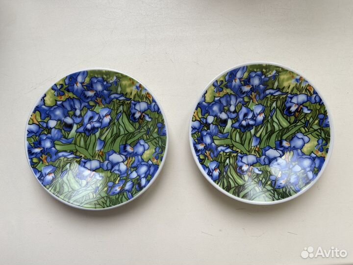 Кофейные блюдца 2 шт