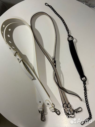 Кожаный ремень для сумки