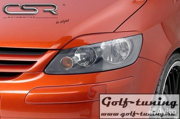 VW Golf Plus 05-09 Реснички на фары
