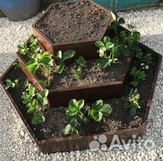 Грядки оцинкованные полимерные