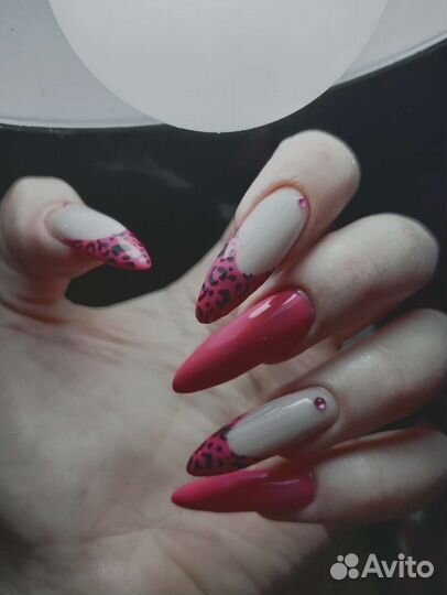 Маникюр,покрытие гель лаком, наращивание