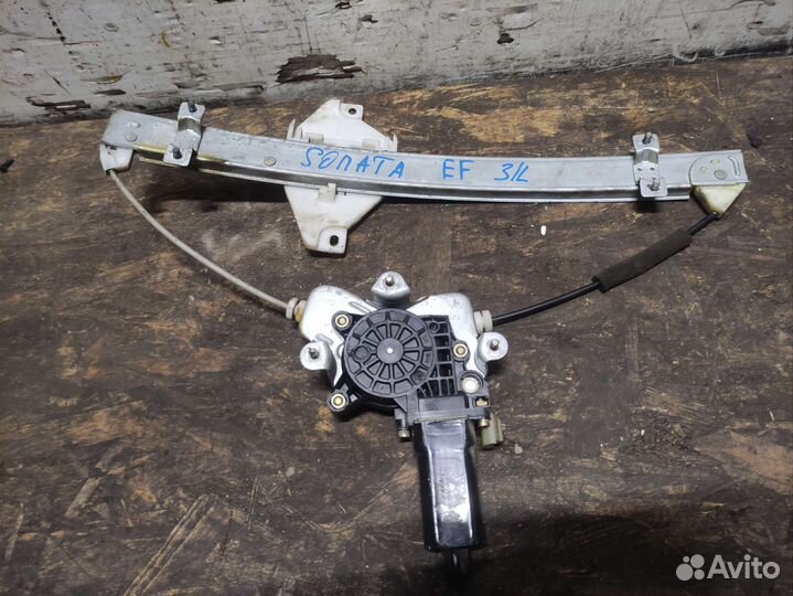 Стеклоподьемник задний левый Hyundai Sonata 4 EF