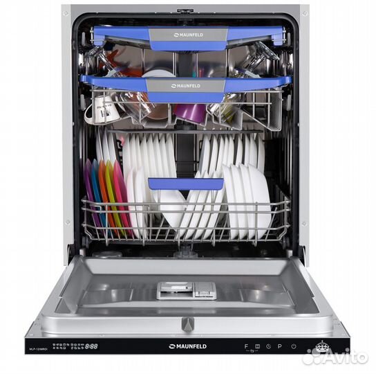 Посудомоечная машина встраиваемая c инвертором Maunfeld MLP-12imroi