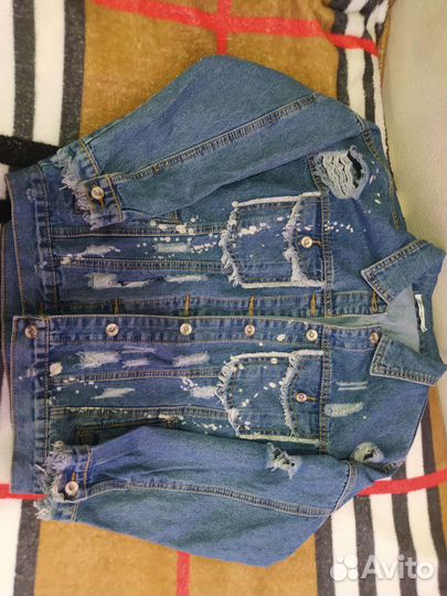 Джинсовка женская M