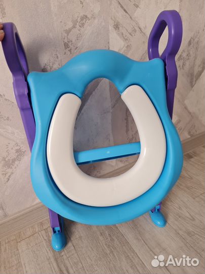 Сидушка на унитаз со ступенькой