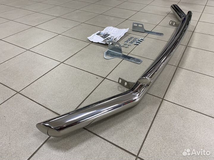 Защита переднего бампера Land Cruiser 200 2008+