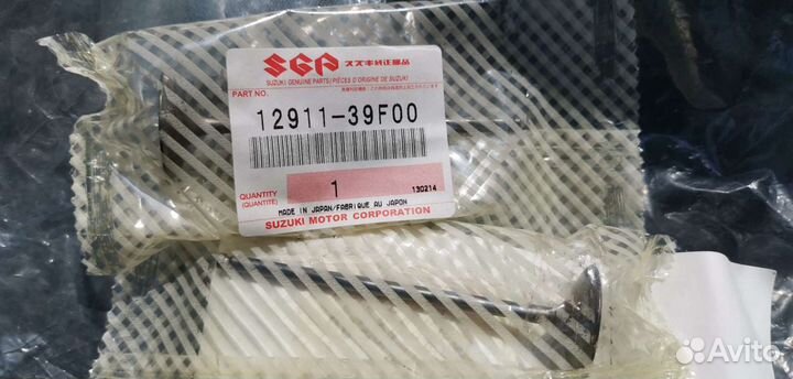 Клапан выпуска 12912-39F00 Suzuki