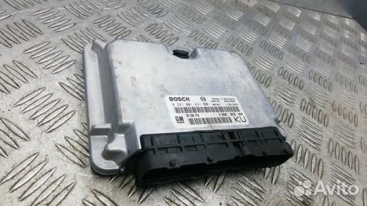 Блок управления двс opel vectra B (2BE07PC01)