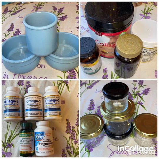 Горшок керамический банки стекло пластик