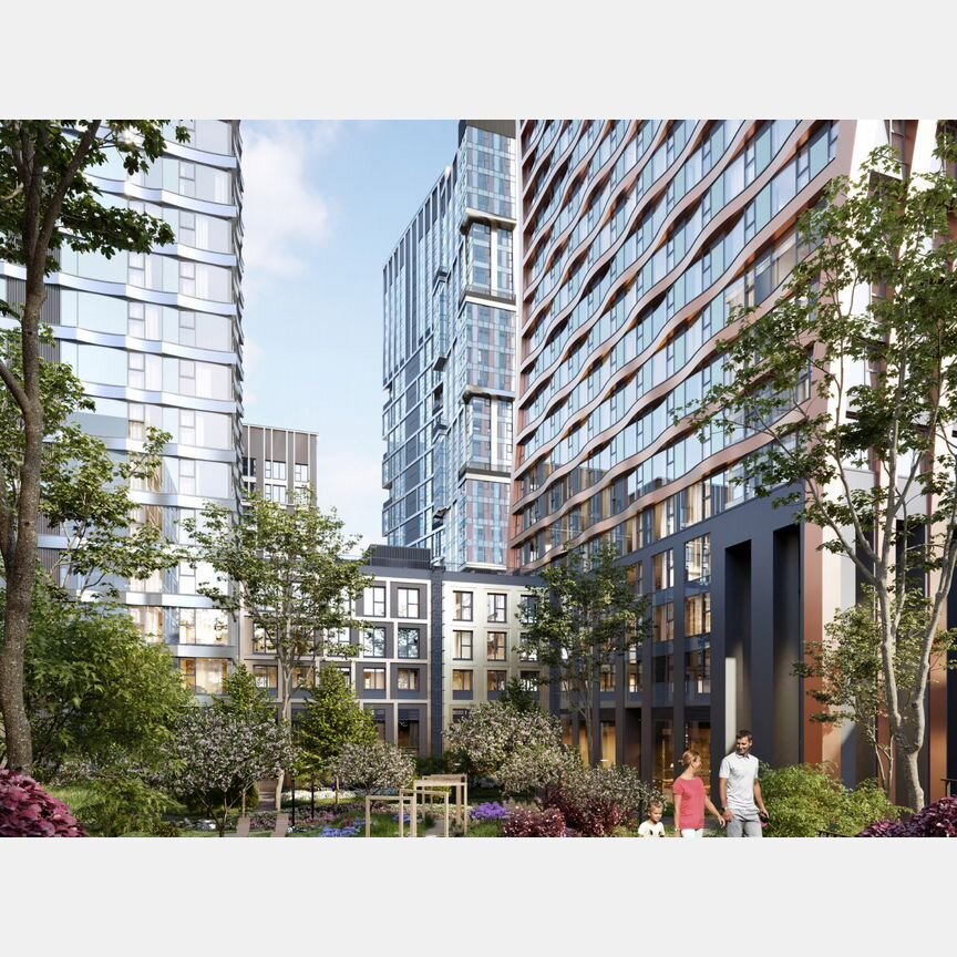 1-к. квартира, 45,4 м², 32/36 эт.