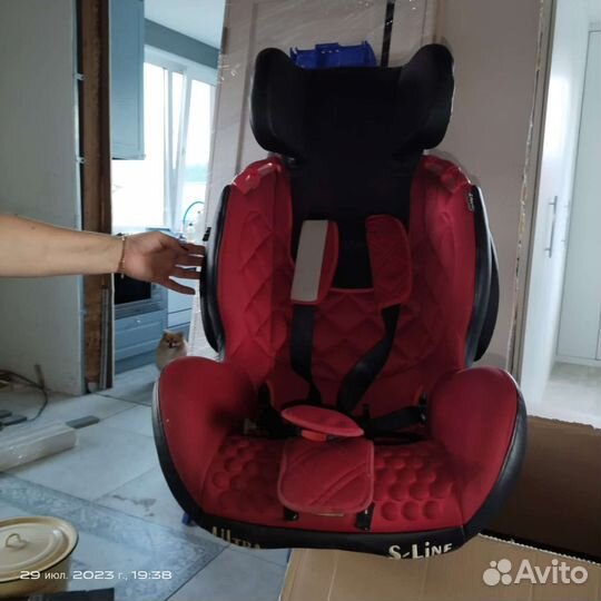 Детское автокресло 9 до 36 кг бу