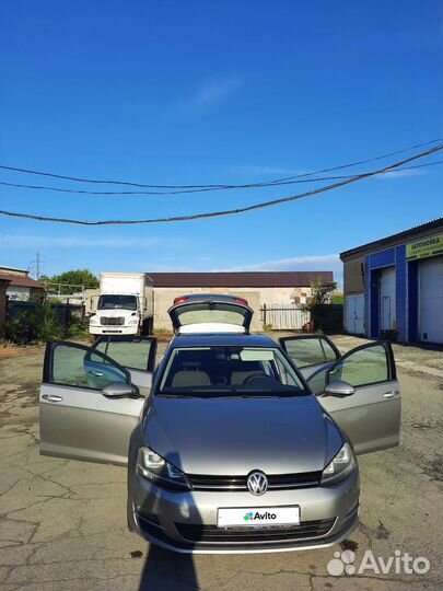 Volkswagen Golf 1.2 AMT, 2013, битый, 285 000 км