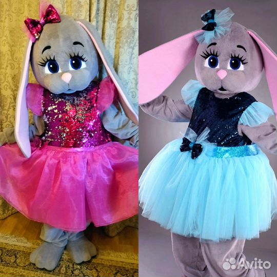 Ростовые куклы. Зайка. Мишка.Чебурашка.Лол. Микки