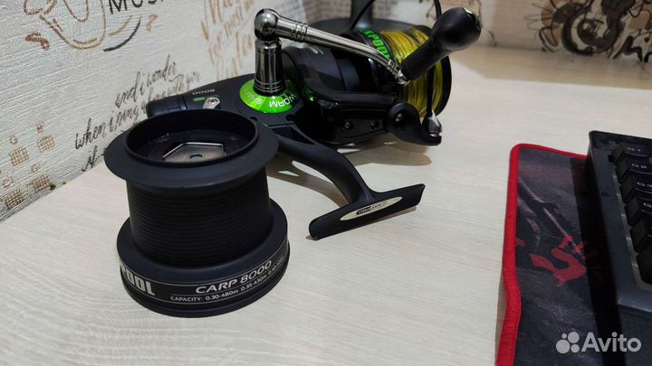 Карповая катушка Blackpool carp pro 8000