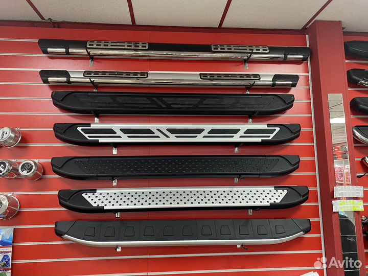 Пороги внешние площадки Ford Connect 2015+