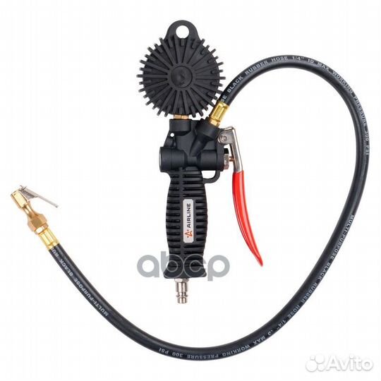 Пистолет для накачки шин с цифровым манометром 12