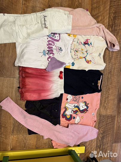 Пакет вещей для девочки 116 122