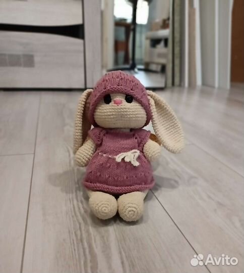 Зайка ручной работы