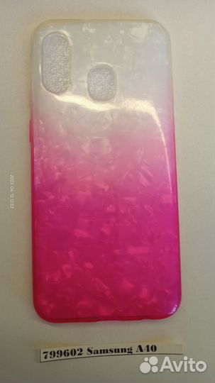 Силиконовый чехол Samsung Galaxy A40 799602