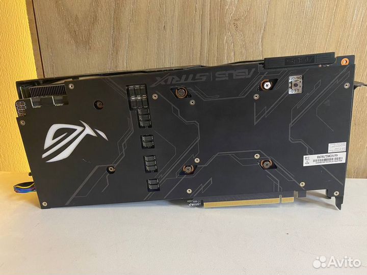 Видеокарта asus strix 2070 super 8GB Гарантия