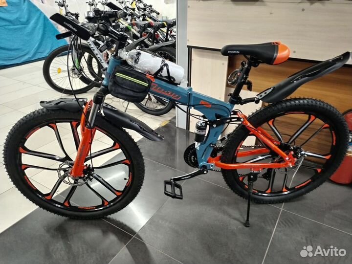 Велосипед на литых дисках новый