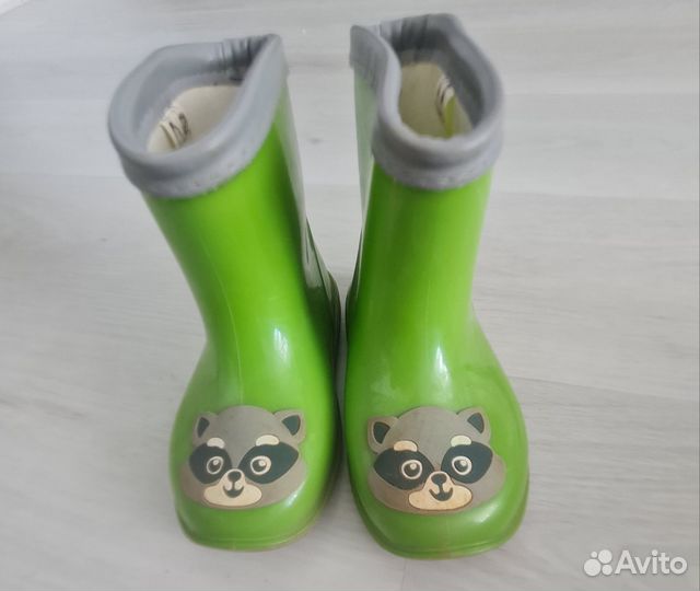 Резиновые сапоги для девочки 25 размер